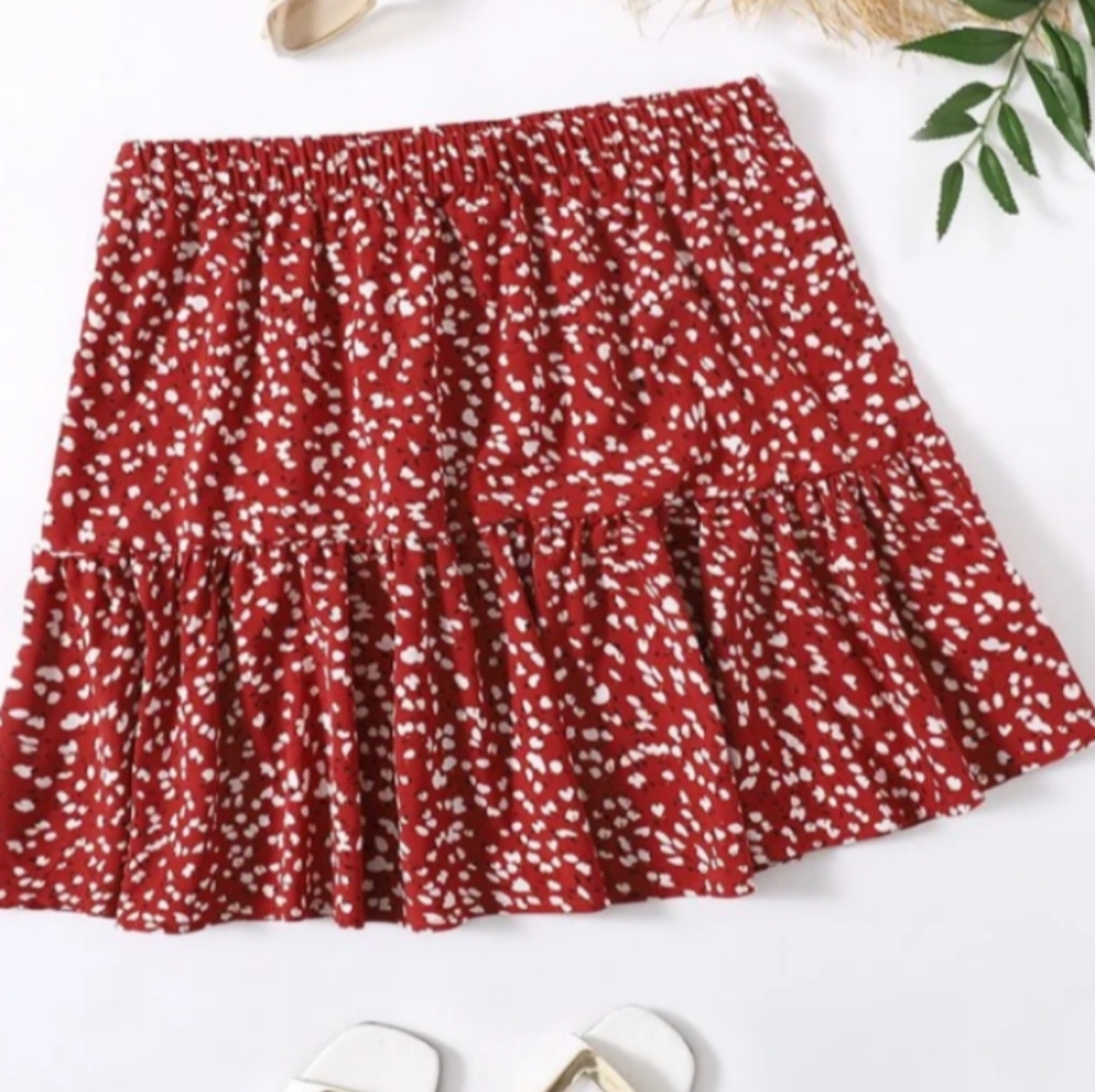 Floral skirt